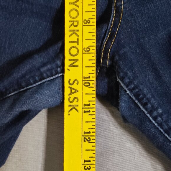 Democracy jeans women's size 10 ink blue colour "Ab"solution flare mid rise - Picture 14 of 15